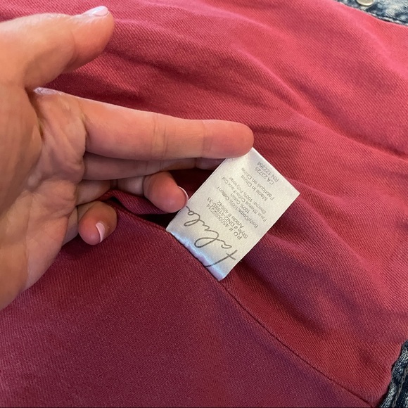 Aritzia talula Denim jacket with faux fur collar xs - Picture 4 of 9